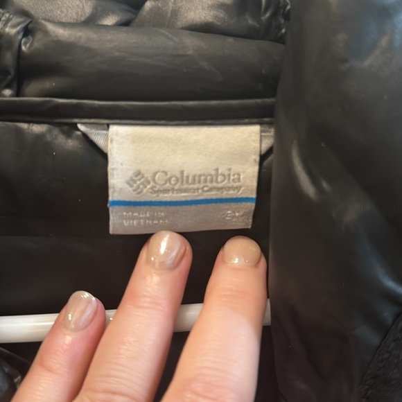 Columbia Hooded Jacket Black 3X - Picture 2 of 3